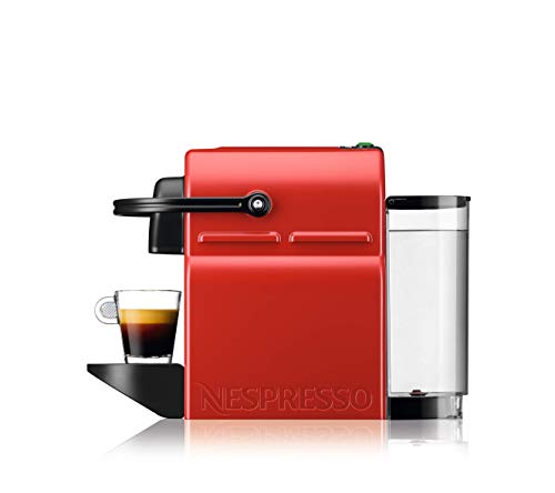 CafeLux Inissia : Capacité du réservoir d'eau 0,7 L, couleur rouge rubis