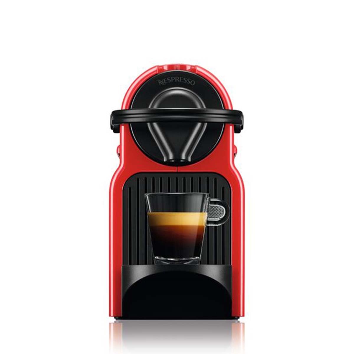 CafeLux Machine à café Inissia rouge, Cafetiere Espresso , taglia unica