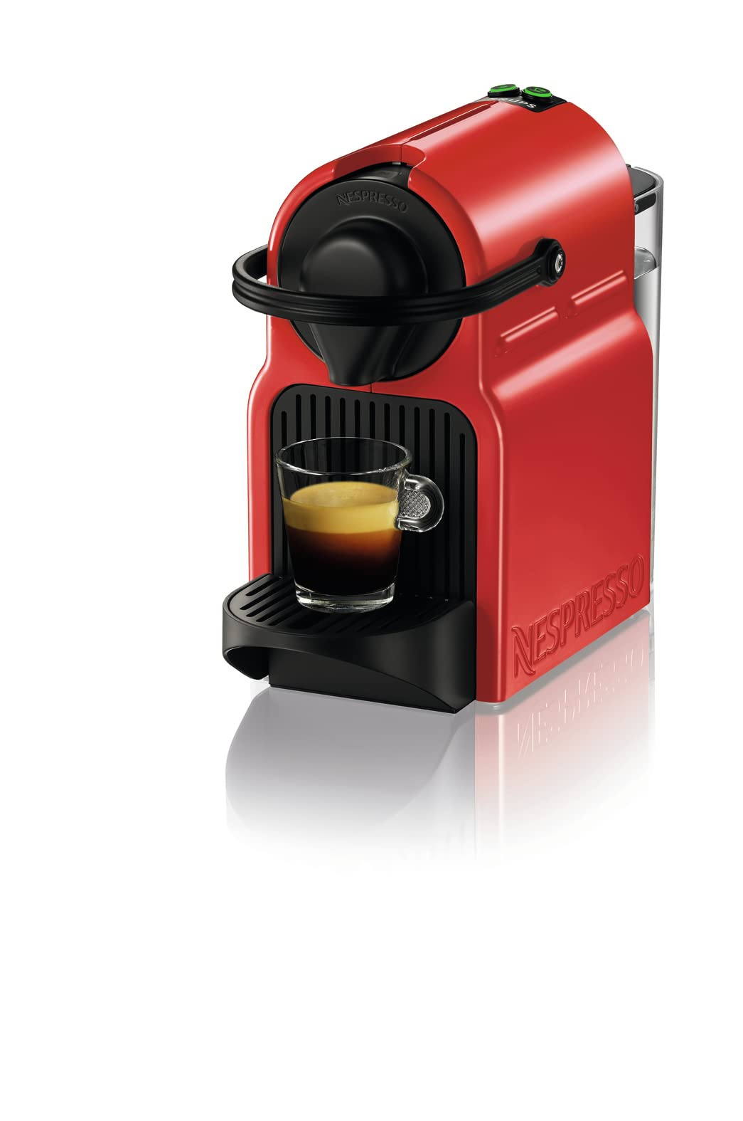 CafeLux Inissia : Capacité du réservoir d'eau 0,7 L, couleur rouge rubis
