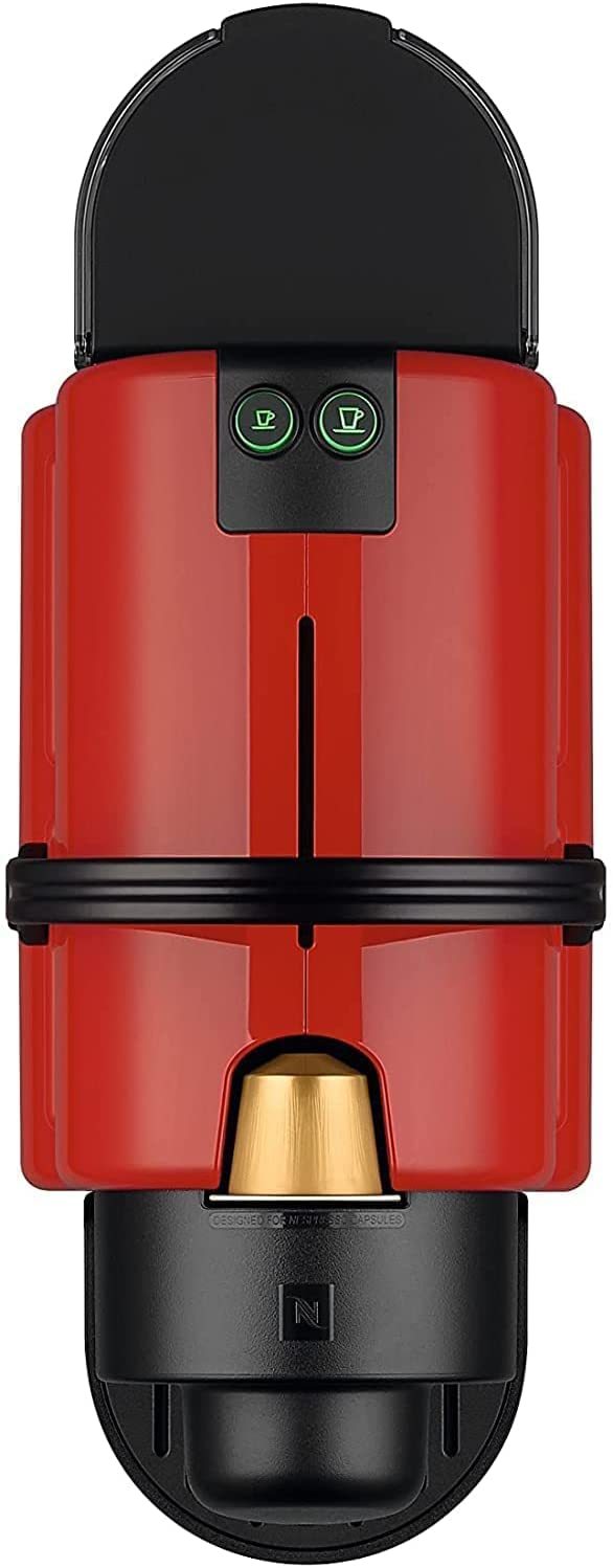 CafeLux Inissia : Capacité du réservoir d'eau 0,7 L, couleur rouge rubis