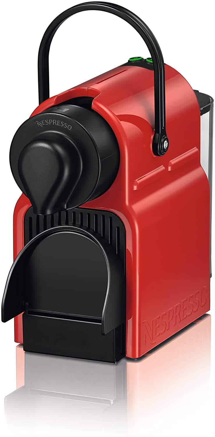 CafeLux Inissia : Capacité du réservoir d'eau 0,7 L, couleur rouge rubis