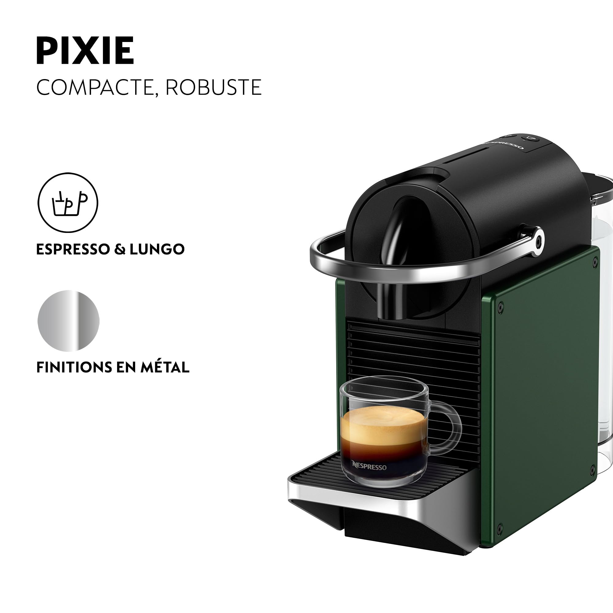 CafeLux Machine á café Pixie Vert foncé