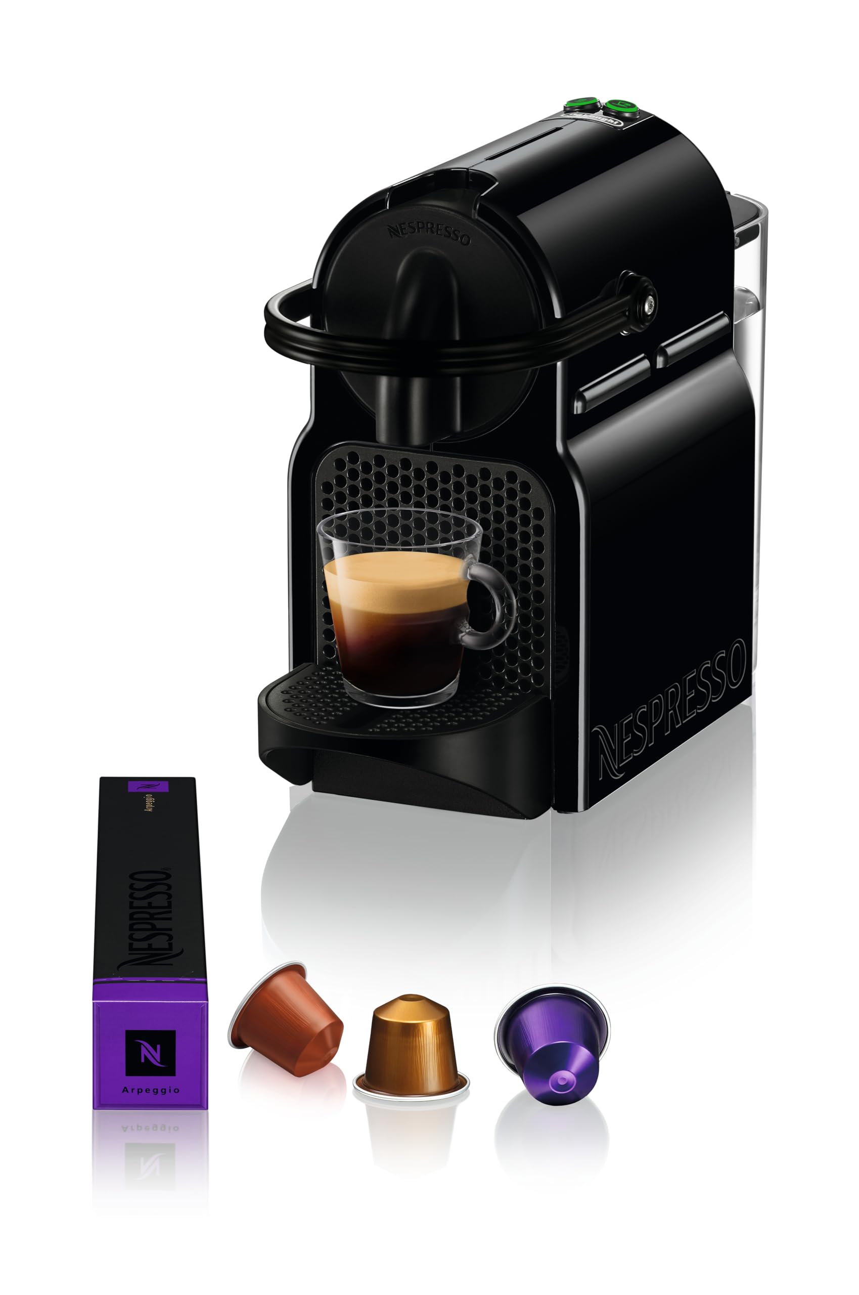 CafeLux Inissia, Machine à Café Automatique, Machine à Capsules pour une Seule Tasse